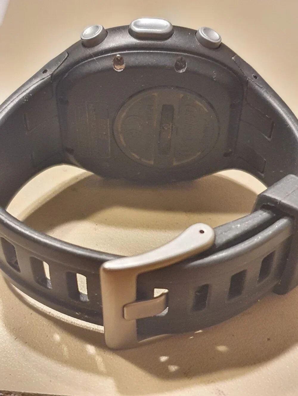 10/$20 Vtg Sigma PC-15 Unisex Digital Alarm Chrono Heart Rate Monitor Watch